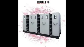 Mobile File Brother 30 Compartment | Roll O Pack MFB-6BS 22 di Dinas Perpustakaan Belitung Timur