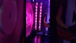 ADATA SPECTRIX D80 DDR4  液冷 RGB 炫光記憶體 預設燈光效果