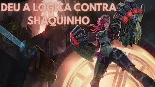 DEU A LÓGICA!!! SHAQUITO NÃO AGUENTOU!!! #leagueoflegends #gamer #viral