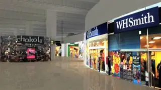 Way finding Video for International wing of EATON SMART AIRPORT TRANSIT HOTEL