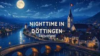 Nighttime in Döttingen, Switzerland | Cozy Night Views & Peaceful Streets