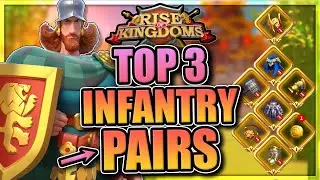 Top 3 Pairs, Talents and Equipment [Legendary Infantry Commanders] Rise of Kingdoms August 2024