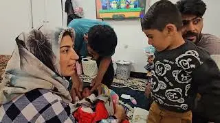 A Pleasant Day: Meeting Saleh&rsquo;s New Baby & Building the Kitchen at Saleh & Sadri&rsquo;s Home