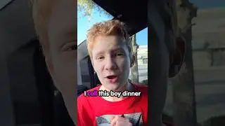 I Call This Boy Dinner 🍽️