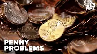 How will Maine businesses handle transactions amid the penny shortage?