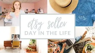 Etsy Shop Owner Day in the Life Vlog | Etsy May 2022
