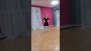 Милана первые шаги в джайве #здоровый образ жизни #рекомендации #дети #танцыдлядетей #sportdance