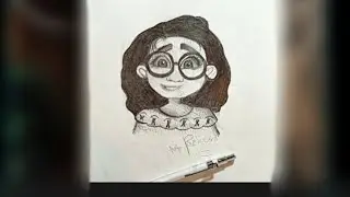 Quick Sketches how to draw Mirabel sketch Step by step for beginners
