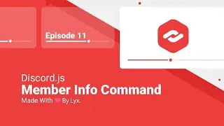 New Member Info Command | Discord.JS V14 Series | #11