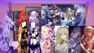 Genshin impact archons react to amphoreus