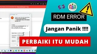Perbaiki RDM Error Tanpa Hosting (Cukup Mudah)