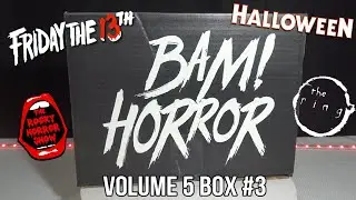 Bam Horror Box Volume 5 #3 Friday the 13th, Halloween plus more
