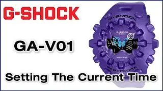 GA-V01 G-Shock 5751 How to Set current Time - Easy & Simple steps✌