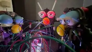 3 Furbies Circuit Bent TOGETHER!