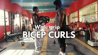 How to Perform the Wide Grip Bicep Curls (The GGG Workout System)