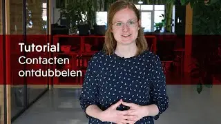 Exact Online Bouw video tutorial - contacten ontdubbelen