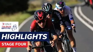 AJ Bell Tour of Britain 2022 | Stage four highlights | Redcar to Duncombe Park, Helmsley