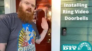 Installing 2 Ring Video Doorbells at Mom's house