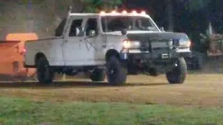 f350 with 7.3 idi at  eagleville tractor pull