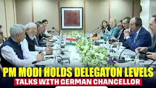 LIVE: PM Modi holds delegation levels talks with German Chancellor Friedrich Merz in Ahmedabad