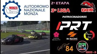 3 Liga GKR Gran Turismo 7 - Categoria Grid B - Etapa 2 Autodromo Nazionale Monza - Peugeot RCZ GR3.