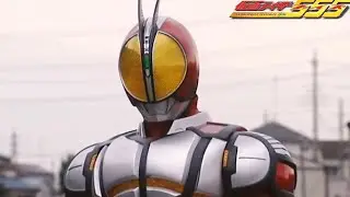 Kamen Rider Faiz Blaster Form Debut Scene 
