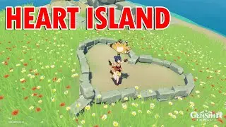 How to get to heart island | Coop | (Unswerving Trophy Guide) in Genshin Impact