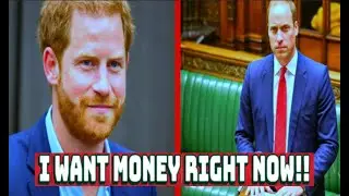 Prince Harry FURIOUS as Prince William FREEZES His $14 MILLION Inheritance
