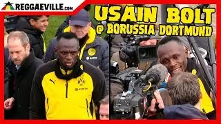 Usain Bolt @&nbsp;Borussia Dortmund - Meeting Press & Fans [March 23, 2018]