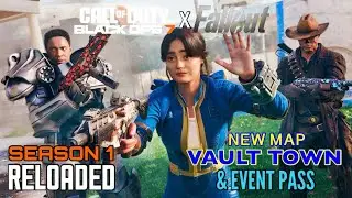 Call of Duty X Fallout : Season 1 Reloaded - New Map Vault Town & Event Pass | Black Ops 7