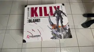 BLAME! Killy Elite Solo statue by Figurama (UNBOXING)