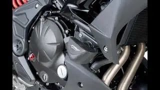 Ref.7702N Puig Frame sliders PRO Model for KAWASAKI Versys 650 15&rsquo;-