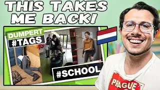 Dutch Schools Are CRAZY! An Italian’s HILARIOUS Reaction! 🇳🇱