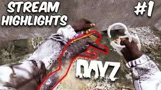 DAYZ STREAM HIGHLIGHTS #1 #dayz #dayzstandalone #dayzpvp #dayzfunnymoments #namalsk #dayzclips