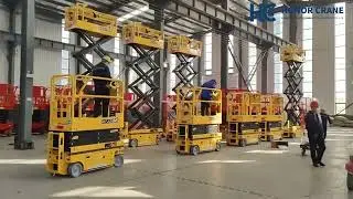 Self-Propelled Scissor Lift is designed for efficient high-elevation work