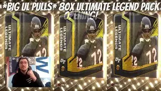 *BIG UL PULLS* 80X ULTIMATE LEGEND PACK OPENING IN MADDEN 23!! I SPENT 5 MILLION COINS AND GOT THIS!