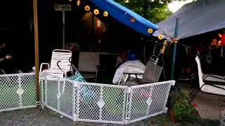 Tenting At Grange Fair Centre Hall PA Nevin Delacour