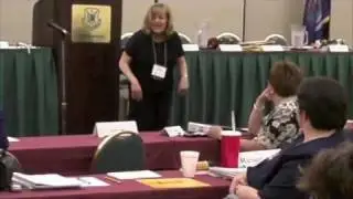 Karen Bell-Brege -  motivational and improv speaker.