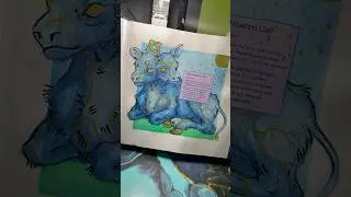 The Two-Headed Calf, a poem dear to me #artist #poetry #painting #sad #drawing #sketch #fyp #furry