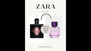 Affordable Zara Perfume Dupes You Need to Try! 💸✨ #perfume #fashion #fragrance #zara #dupes  #beauty