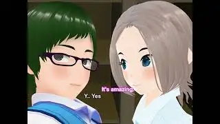 Outgrowing only girls, Overtake boys, Growth sound  School shoe rack Arc(preview)