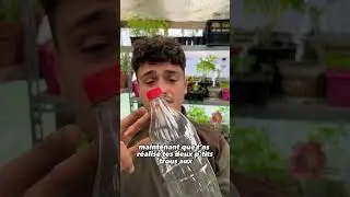 Automatic watering 💧 #permaculture #vegetables #vegetablegarden #plants #tip #