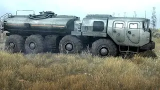 MudRunner - E 7310 Tanker Truck on the Deluge Map