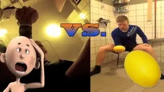 Hoved Vs. HonningMelon Challengen - Woody's Vlog