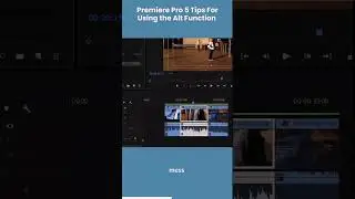 Simplify your #videoediting with this ALT key tip! 3of3 #EditingTips #PremierePro #ContentCreator
