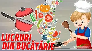 Învățăm lucrurile din bucătărie | Video utile pentru copii | VIO MINI CLUB