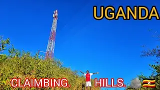  EVENING WALK / HILL CLIMBING / TOP OF MOUNTAIN TOUR #uganda #hills #exploration 