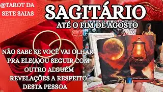 💕SAGITÁRIO💞TÁ ALI, ESPERANDO..SEM SABER SE VOCÊ VAI OLHAR PRA ELE(A)OU SEGUIR COM OUTRO ALGUÉM