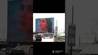 Jane De leon - first electric billboard in Edsa from her fans JANERATION Official #janedeleon