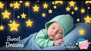 Relaxing Mozart Brahms Lullaby 😴 Instant Sleep Aid 🎵 Baby Calm 🌙 Peaceful Rest